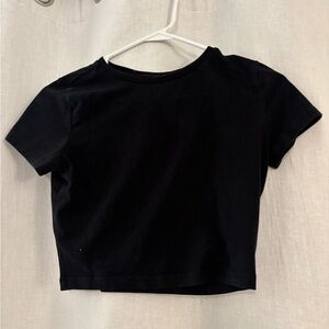 Wild Fable Black Crop Top